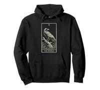 The World Tarot Art - Raven Cosmic Unity Design V3 Pullover Hoodie