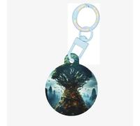 The World Tree Dog Tags for Pets,Round Acrylic Pet ID Tags,Perfect for Small to Large Dogs and Cats,Cute & Functional