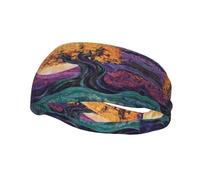 The World Tree Sweat Headbands for Women & Men - Unique Design, Non-Slip, Workout & Sports Headbands