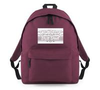 The Worlds Best Dad Father Backpack Rucksack 18L Bag - 42 x 31 x 21cm