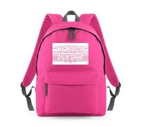 The Worlds Best Dad Father Backpack Rucksack 18L Bag - 42 x 31 x 21cm