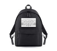 The Worlds Best Dad Father Backpack Rucksack 18L Bag - 42 x 31 x 21cm