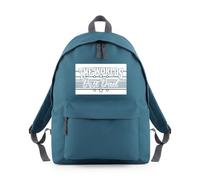 The Worlds Best Dad Father Backpack Rucksack 18L Bag - 42 x 31 x 21cm