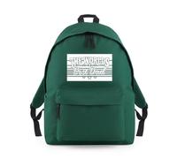 The Worlds Best Dad Father Backpack Rucksack 18L Bag - 42 x 31 x 21cm