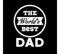 The World's Best Dad Men's T-Shirt - Black - S - Black