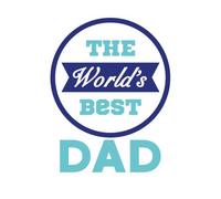 The World's Best Dad Men's T-Shirt - White - M - White