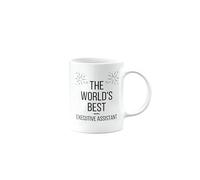 The Worlds Best Executive Assistant Mug, Happy Birthday Gifts for Colleague, Coworker, Boss, Manager, Leaving Present, Female, Male, Men, Women, Christmas, mm-CA-326a_121