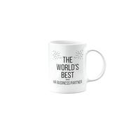 The Worlds Best HR Business Partner Mug, Happy Birthday Gifts for Colleague, Coworker, Boss, Manager, Leaving Present, Female, Male, Men, Women, Christmas, mm-CA-326a_161