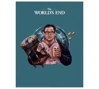 The World's End Limited Edition Nick Frost Art Print