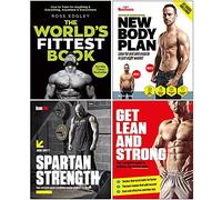 The World's Fittest Book, New Body Plan, Spartan Strength, Get Lean And Strong 4 Books Collection Set