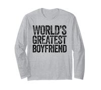 The World's Greatest Boyfriend Long Sleeve T-Shirt