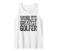 The World's Greatest Golfer Tank Top