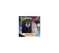 The Worlds Greatest Hero SUPERMAN / CLARK KENT 8" Action Figure (2000 Hasbro)
