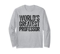 The World's Greatest Professor Long Sleeve T-Shirt