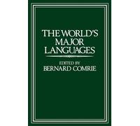 The World's Major Languages