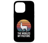 The Worlds My Pasture Llama Case for iPhone 14 Pro Max