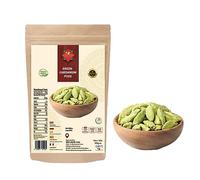 The Worldwide Mint Green Cardamom Pods Hari Elaichi Green Elachi Elaichi Pods Elaichi Vegan No Additive No Preservatives Processed in Certified Organic Environment Natural Bold Premium Quality 50g