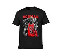 The Worm Dennis Rodman T-Shirt Unisex Black Mens Tees 3XL