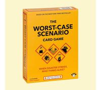 MOOSE GAMES The Worst-Case Scenario Card Game. Match How Players Rank Five Worst-Case Scenarios From Bad To Worst And Win!, Black