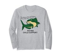 The Worst Day Of Fishing Beats The Best Day Of Playing Child Long Sleeve T-Shirt