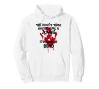 The Worst Thing About Being a Zombie Is Waking up Dead Pullover Hoodie