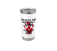The Worst Thing About Being a Zombie is Waking up Dead Stainless Steel Insulated Tumbler