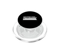 The Worst Thing About Censorship Is (Freedom Of Speech) PopSockets PopGrip for MagSafe