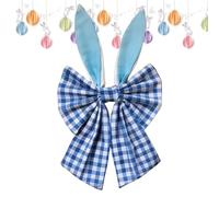 The Wreath Bow, Decorative Party Accessories for Celebrations, Spring Easter Bunny Bows, for Wall Decoration, Indoor, Spring Decoration, Home, Outdoor, Cupboard, Party