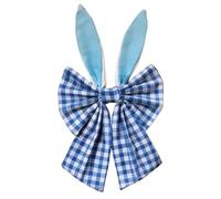 The wreath bow, with rabbit ears design, spring Easter bunny bows, spring decoration for home, garden, wall, front door, festival, party
