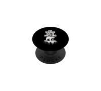 THE WRONG ICE IS MELTING Cool Polar Bear on Iceberg PopSockets Adhesive PopGrip