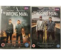 The Wrong Mans: Series 1 & 2 (2xDVD) New Sealed Missing Slipcover