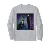 The X-Files David Duchovny & Gillian Anderson Michael Grecco Long Sleeve T-Shirt