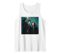 The X-Files David Duchovny Gillian Anderson Michael Grecco Tank Top
