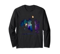 The X-Files Gillian Anderson & David Duchovny Michael Grecco Long Sleeve T-Shirt