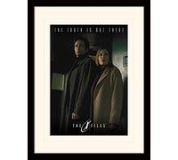 The X-Files (Truth Is Out There 30x40 cm Mounted & Framed