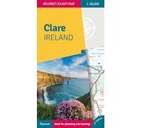 The Xploreit Map of County Clare Ireland: 1:80 000