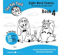 The Yak Pack : Sight Word Comics: Book 4: Comic Books to Practice Reading Dolch Sight Words (61-80)