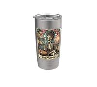 THE YAPPER Chatty Skeleton Coffee Lover Tarot Funny talker Stainless Steel Insulated Tumbler