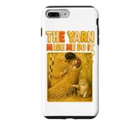 The Yarn Made Me Do It Funny Knitting Crochet Humor Quote Case for iPhone 7 Plus/8 Plus