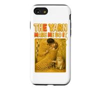 The Yarn Made Me Do It Funny Knitting Crochet Humor Quote Case for iPhone SE (2020) / 7/8