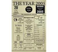 The Year 2005: Notebook Newspaper Design / Born In 2005