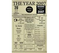 The Year 2007: Notebook Newspaper Design / Born In 2007