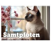 The year of the velvet paws UK-Version (Wall Calendar 2026 DIN A3 Landscape), CALVENDO 12 Month Wall Calendar