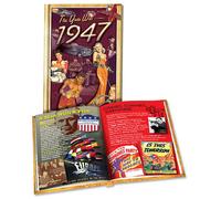 The Year Was 1947 Mini Book: Perfect Birthday or Wedding Anniversary Present