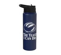 The Yeast I Can Do Sourdough Starter Stainless Steel Insulated Water Bottle