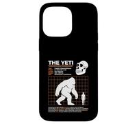 The Yeti Abominable Snowan Size Chart Cryptid Case for iPhone 14 Pro Max