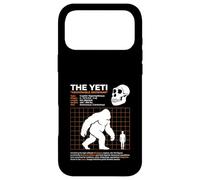 The Yeti Abominable Snowan Size Chart Cryptid Case for iPhone 17 Pro Max
