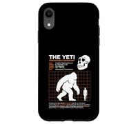 The Yeti Abominable Snowan Size Chart Cryptid Case for iPhone XR