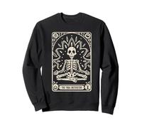 The Yoga Instructor Tarot Card Halloween Sweatshirt