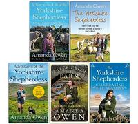 The Yorkshire Shepherdess Series 5 Books Collection Set by Amanda Owen (The Yorkshire Shepherdess: Celebratign the Seasons, Tales From the Farm, A Year in the Life and MORE!)